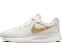 NIKE Wmns Tanjun FLYEASE, Sneaker Donna, Phantom/Metallic Gold-Sail-Volt, 35.5 EU