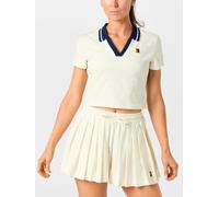 Nike Women Spring Court Crop Polo Off White M