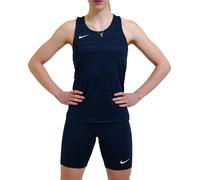 Nike Women Stock Dry Miler Singlet Canotte e Top L Azzurro