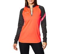 Nike Women's Academy PRO Drill Top Maglia da Allenamento, Crimson/Antracite/Bianco, S Donna