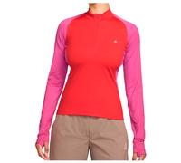 Nike - Women's ACG Dri-Fit Wildsee Quarter Zip L/S Top - Maglia a manica lunga XL rosso