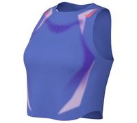 Nike - Women's AeroSwift DF ADV Cropped Running Tank Top - Canotta M blu