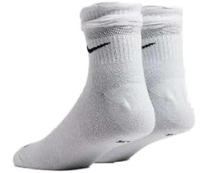 Nike Women's Calzini U Nk Everyday Ankle 1Pk - 144, White/Black, DH5485-100, S