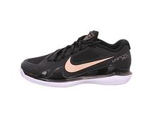 Nike Women's Clay Court Tennis Shoes Nikecourt Air Zoom Vapor PRO, Black/Mtlc Red Bronze-White, CZ0221-008, 38 EU (7 US)