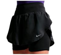 Nike - Women's Flow Dri Fit High Rise 2in1 Short - Pantaloncini da running S nero