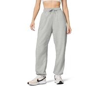 Nike Women's Full Length Pant W NSW Club FLC Mr OS Pant, Dk Grey Heather/White, DQ5800-063, M
