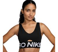 Nike Pro Indy Plunge Medium Impact Sports Bra Nero XS Donna
