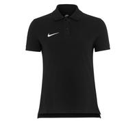 Nike Womens Nike Team Cotton Polo - Black T-Shirt Donna