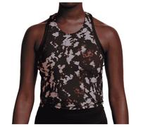 Nike - Women's One Fitted Dri-Fit Printed Tank Top - Canotta XL nero/marrone