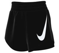 Shorts da running Dri-FIT ampi a vita media con slip interno 8 cm Nike One Swoosh - Donna - Nero S (IT 40-42)