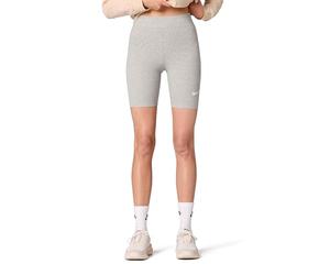 Nike Women's Pantaloncini W NSW Nk CLSC HR 8In Short, Dk Grey Heather/Sail, DV7797-063, S