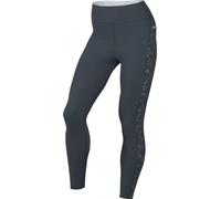 Nike Women's Pantaloni W Nk DF Fst Mr 7/8 Tght SNL NV, Deep Jungle/Reflective Silv, FB4579-328, M