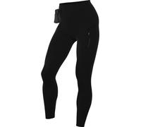 Nike Women's Pantaloni W Nk DF Go HR 7/8 Trail Tght, Black/Dk Smoke Grey/Dk Smoke Grey, FN2664-010, M