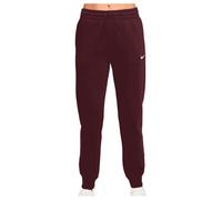 Nike - Women's Phoenix Fleece Mid-Rise Pant - Pantaloni da allenamento S rosso
