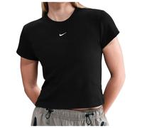 Nike - Women's Sportswear Tight Ribbed S/S T-Shirt - Maglia funzionale M nero