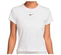 Nike - Women's Sportswear Tight Ribbed S/S T-Shirt - Maglia funzionale S bianco