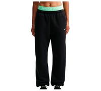 Nike Sportswear Pantaloni 'Studio Fleece' nero / bianco Donna - Streetwear - Pantaloni e jeans - Pantaloni Nike Sportswear 38