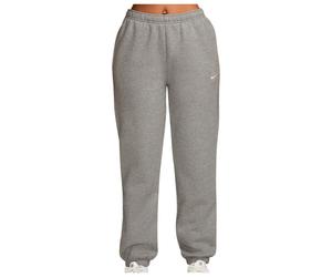 Nike - Women's Studio Fleece MW MR Std Cuffed Pant - Pantaloni da allenamento XL grigio