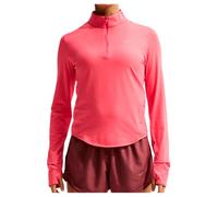 Nike - Women's Swift Dri-Fit UV 1/2-Zip Running Top - Maglia da corsa S rosso/fuchsia