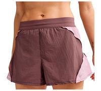 Shorts da running a vita alta con fodera interna Repel Nike Swift - Donna - Viola S (IT 40-42)