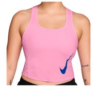 Nike - Women's Tempo Swoosh Run Dri-Fit Tank - Canotta L fuchsia