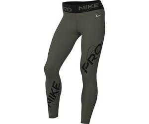 Nike Women's Tight W NP DF Mr Grx 7/8 Tght, Cargo Khaki/Black, FB5488-325, M