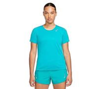 Nike Women's Top W Nk Fast DF SS Top, Rapid Teal/Reflective Silv, DD5927-443, XS
