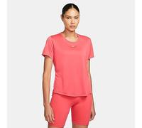 Nike Women's Top W Nk One DF SS Std Top, Lt Fusion Red/White, DD0638-648, XS
