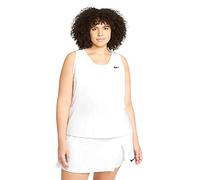 Canotta tennis donna Nike Court Dri-Fit Victory Tank bianco/nero (M)