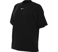 Nike Women's Top W NSW Tee Essntl Lbr, Black/White, FD4149-010, XL
