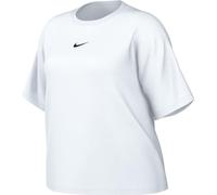 Nike Women's Top W NSW Tee Essntl Lbr, White/Black, FD4149-100, XS