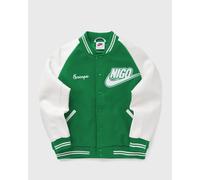 Nike X NIGO VRSTY JACKET men Bomber Jackets green|white in taglia:S