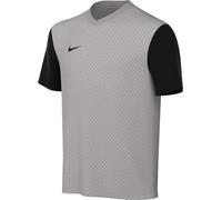 Nike Y Nk DF Tiempo Prem II JSY SS in Jersey, Grigio Pelo/Nero, 7-8 Anni Unisex-Bambini e Ragazzi