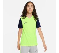 Nike Y Nk DF Tiempo Prem II JSY SS in Jersey, Volt/Midnight Navy/Black, 8-10 Anni Unisex-Bambini e Ragazzi