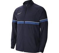 Nike Y NK Dry ACD21 TRK Jkt W, Giacca Unisex-Bambini, Obsidian/White/Royal Blue/White, XS
