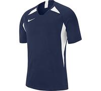 Nike Y Nk Dry Legend JSY SS T-Shirt, Unisex Bambini, Midnight Navy/White/White/White, S
