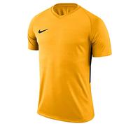 Nike Y Nk Dry Tiempo Prem JSY SS T-Shirt, Bambino, University Gold/University Gold/Black/(Black), XS