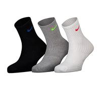 Nike Y Nk Evry Cush Crew 3Pr, Calze Bambino, Multicolore, S