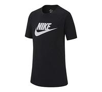 Nike Young Athletes B NSW Tee Futura Icon TD, Uomo, Black - White, S