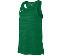 Nike Youth Stock Dry Miler Singlet Canotte e Top M Verde