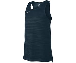 Nike Youth Stock Dry Miler Singlet Canotte e Top S Azzurro