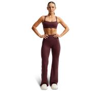 Nike Zenvy High-waisted Flared Leggings Donna - Leggings Marrone - Taglia 38 - Jersey di cotone Brown 38