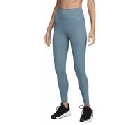 Nike Zenvy Rib Gentle Support W - leggings fitness - donna L Blue woman Dri-Fit