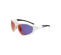 Nike Unisex NIKE ZEUS RISE E IF1113X 900 Occhiali da sole Bio-iniettato Trasparente Viola Squadrata Normale Sfumato