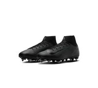 NIKE ZM Superfly 10 ACAD SG-PRO AC, Sneaker Uomo, Black/Black-Deep Jungle, 46 EU