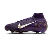 NIKE ZM Superfly 10 Elite Km Fg, Scarpe da Football Uomo, Grand Purple Avorio Pallido, 45 EU