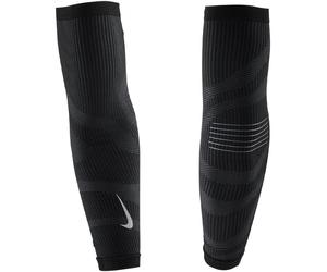 Nike Zoned Knit Sleeve Manicotti da running S/M Nero