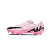 NIKE Zoom Vapor 15 Academy FG/MG, Sneaker Uomo, Pink Foam Black, 45 EU