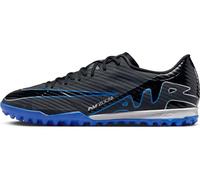 Nike Zoom Vapor 15 Academy TF, Scarpe da Calcio Uomo, Black/Chrome/Hyper R, 45.5 EU