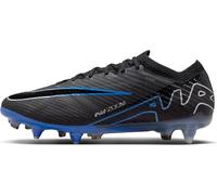 Nike Zoom Vapor 15 Elite SG-PRO AC, Soccer Shoe Uomo, Black/Chrome-Hyper Royal, 42.5 EU